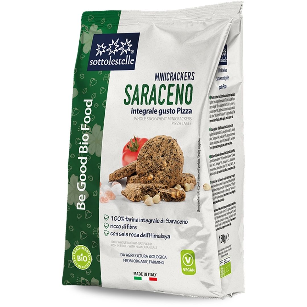 MINICRACKERS SARACENO INTEGRALE GUSTO PIZZA SOTTOLESTELLE